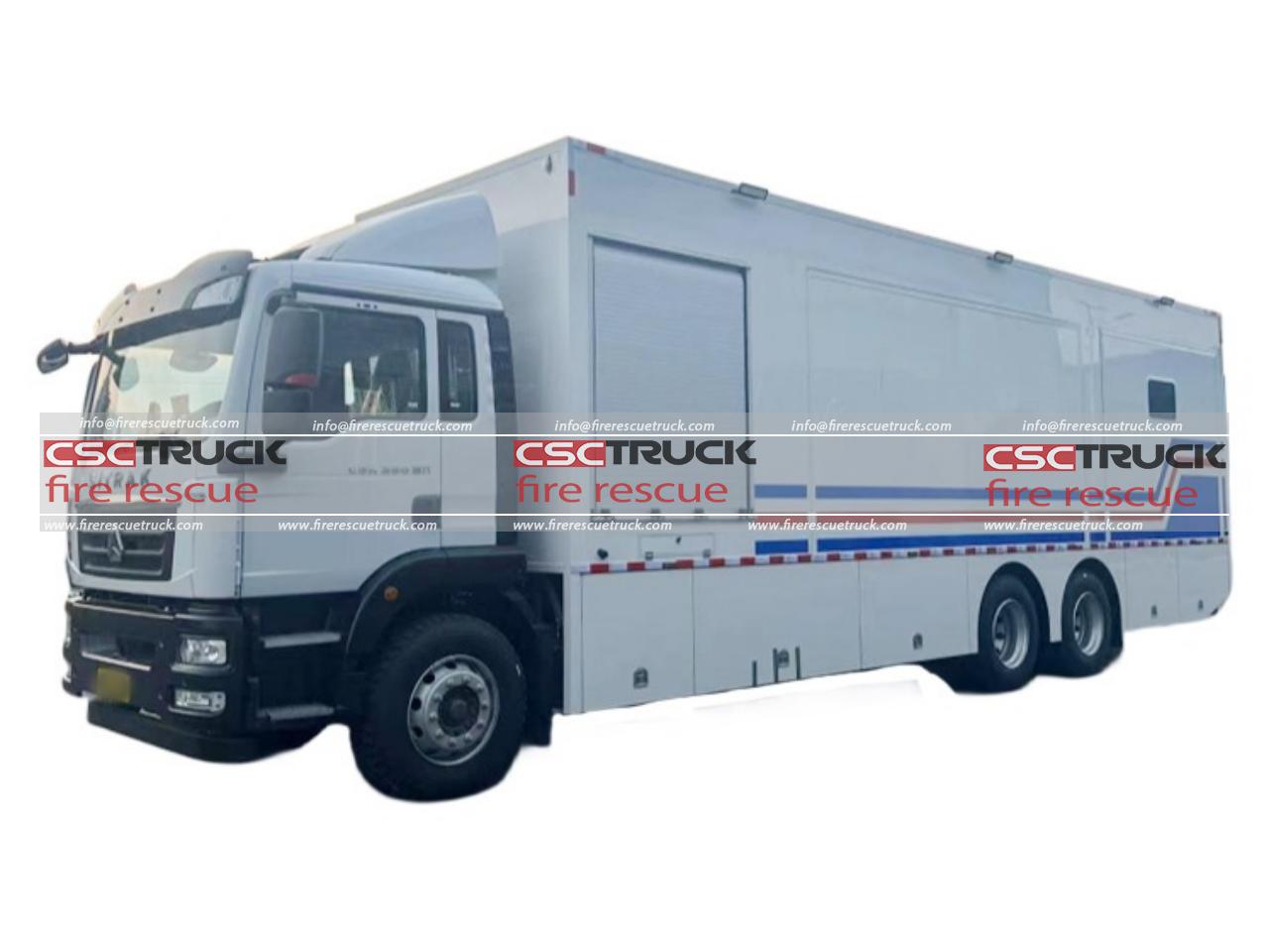 SITRAK 10 Wheelers Modular Medical Unit SITRAK 10 Wheelers Modular Medical Unit