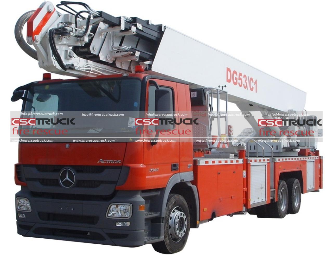 Benz 53M Aerial Platform Fire Truck