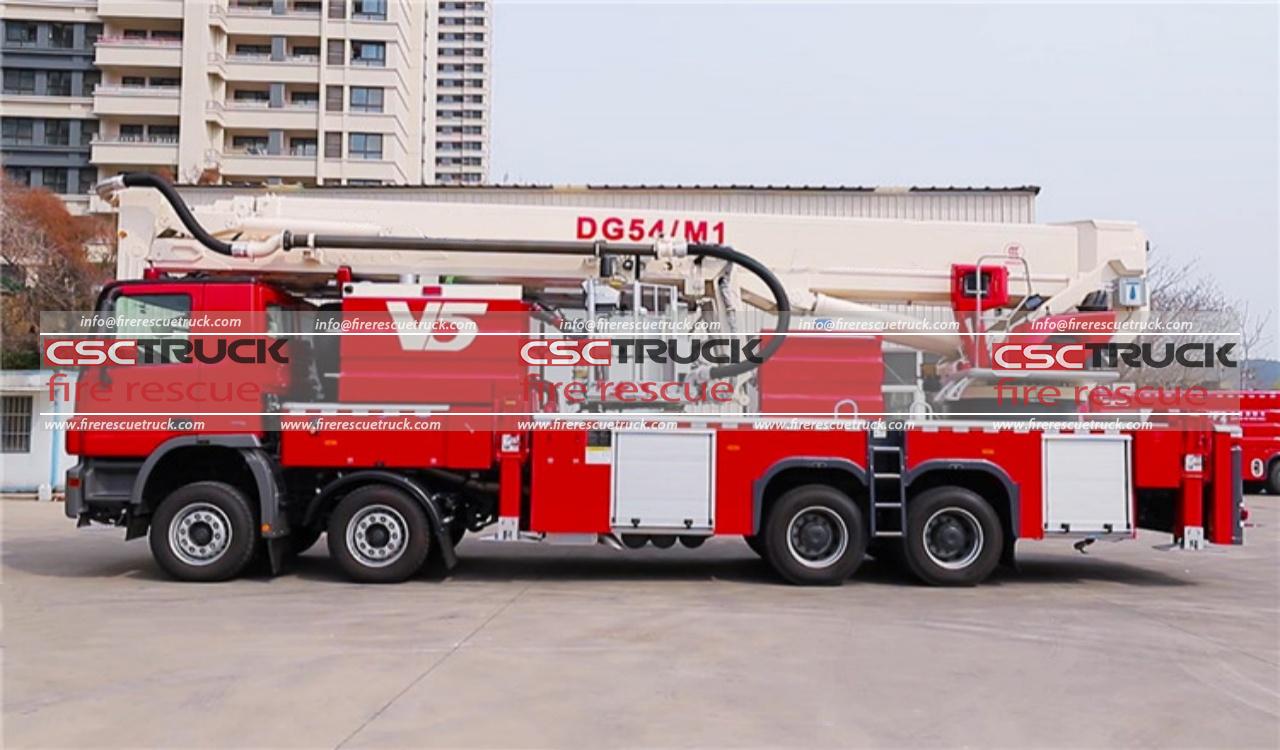 Benz 54M Aerial Platform Fire Truck (4)