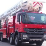 What are the Essential Features of an Aerials Fire Truck for High-Rise Firefighting? Benz 54M Aerial Platform Fire Truck