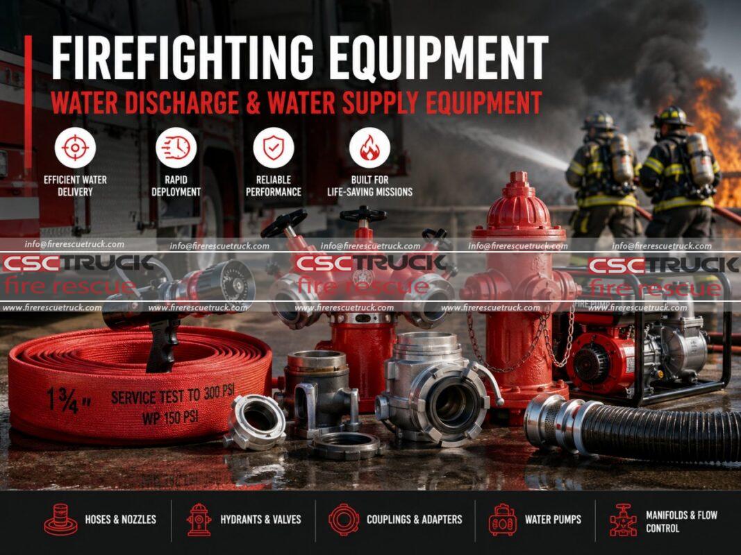 Firefighting Equipment — Water Discharge & Water Supply Equipment