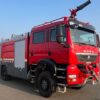 HOWO 4WD 6CBM ARFF Fire Truck
