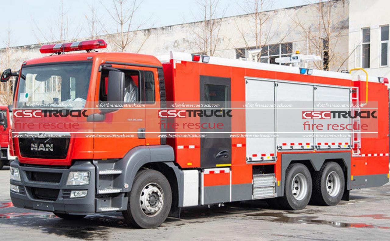 MAN 4ton Chemical Hazmat Fire Truck