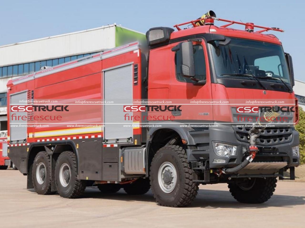 Mercedes Benz​ 6x6 12Ton Airport Fire Apparatus​