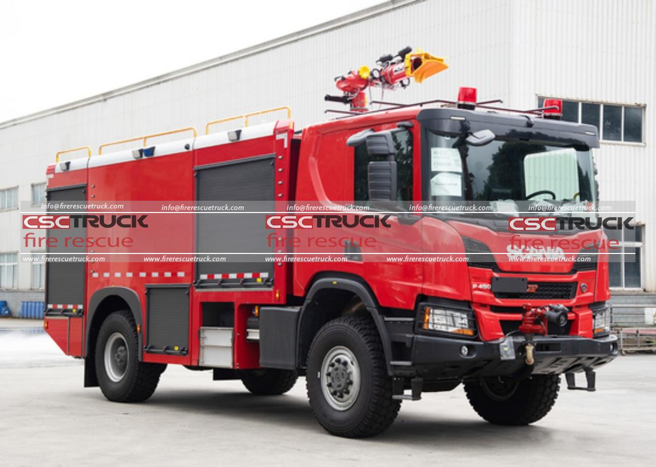 Scania 4WD ARFF Fire Truck (2)