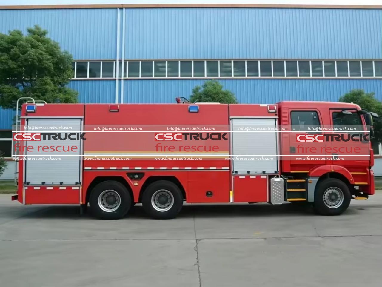 10 Wheelers 12 CBM Water Tender Fire Truck (3)
