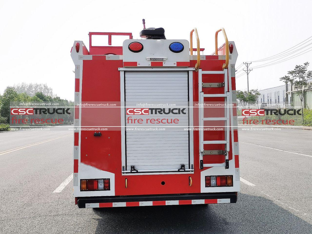 3CBM Small Water Tender Fire Truck (4)