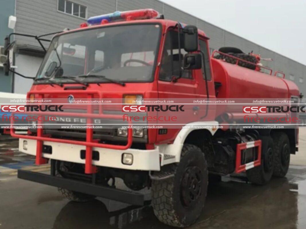 6x6 12000L Water Tanker Fire Engine