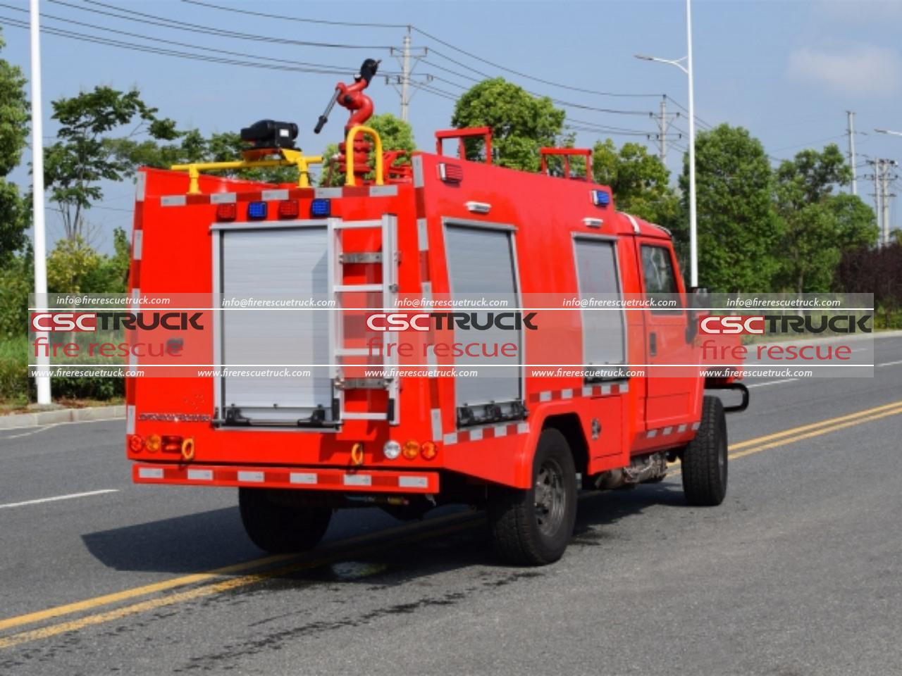 BAIC 4x4 1t Water Tender Fire Truck (4)