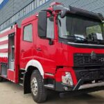 What Type of Fire Pump is Installed on the Water Tender? HOWO 2000L Small Water Tanker Fire Truck