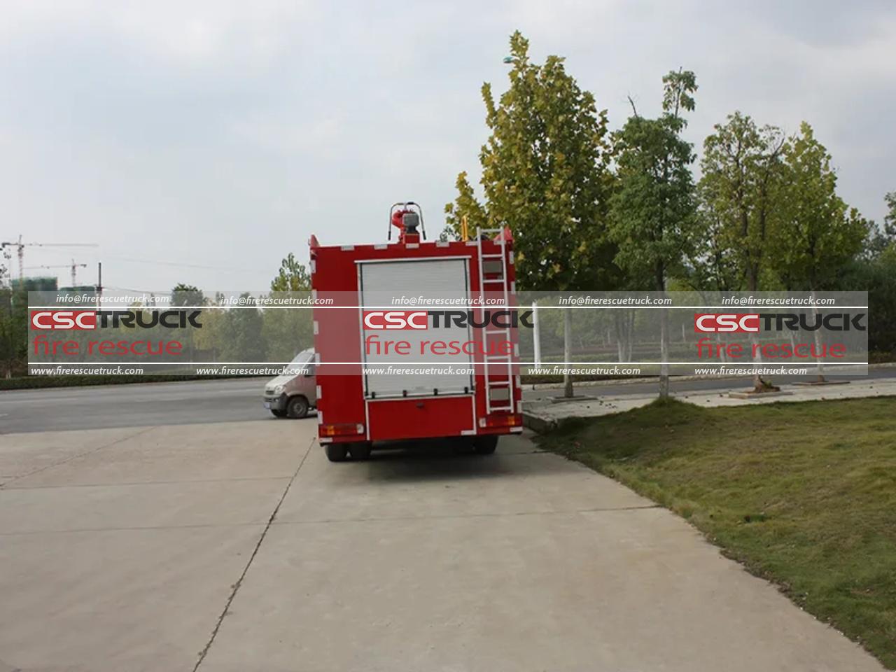 HOWO 6x6 19000L Water Foam Tanker Fire Vehicle (6)