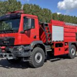 MAN 4WD 5000L Small Water Fire Truck