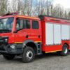 MAN 4x4 5000L Water Foam Fire Tanker Truck