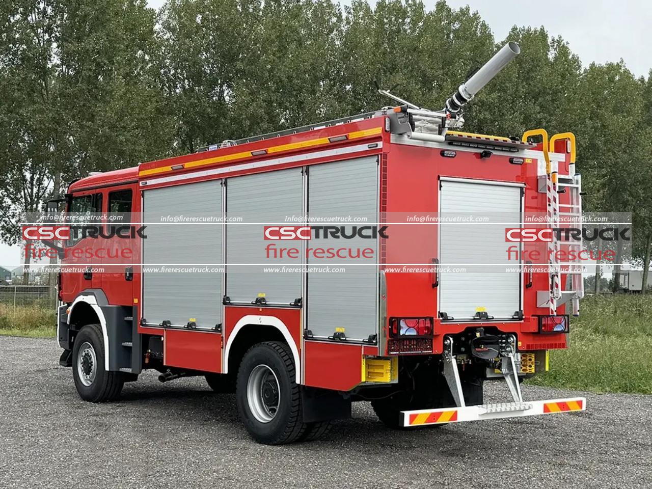 MAN 4x4 5000L Water Foam Fire Tender (3) MAN 4x4 5000L Water Foam Fire Tender (3)
