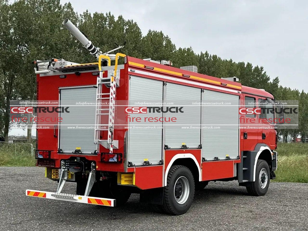 MAN 4x4 5000L Water Foam Fire Tender (4) MAN 4x4 5000L Water Foam Fire Tender (4)