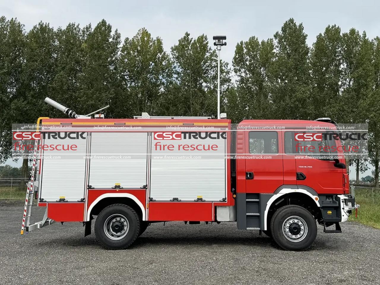 MAN 4x4 5000L Water Foam Fire Tender (5) MAN 4x4 5000L Water Foam Fire Tender (5)