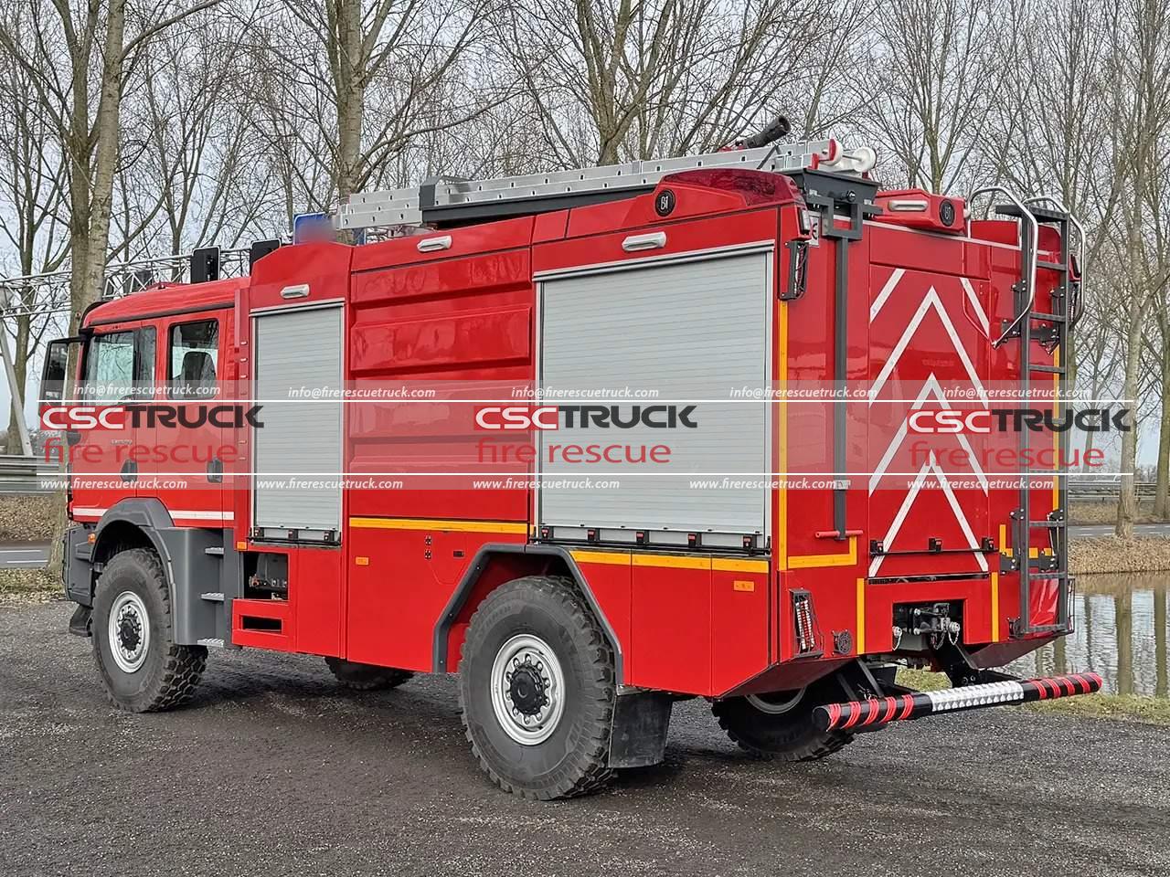 MAN 4x4 6000L Off-Road Water Foam Fire Tender (3) MAN 4x4 6000L Off-Road Water Foam Fire Tender (3)