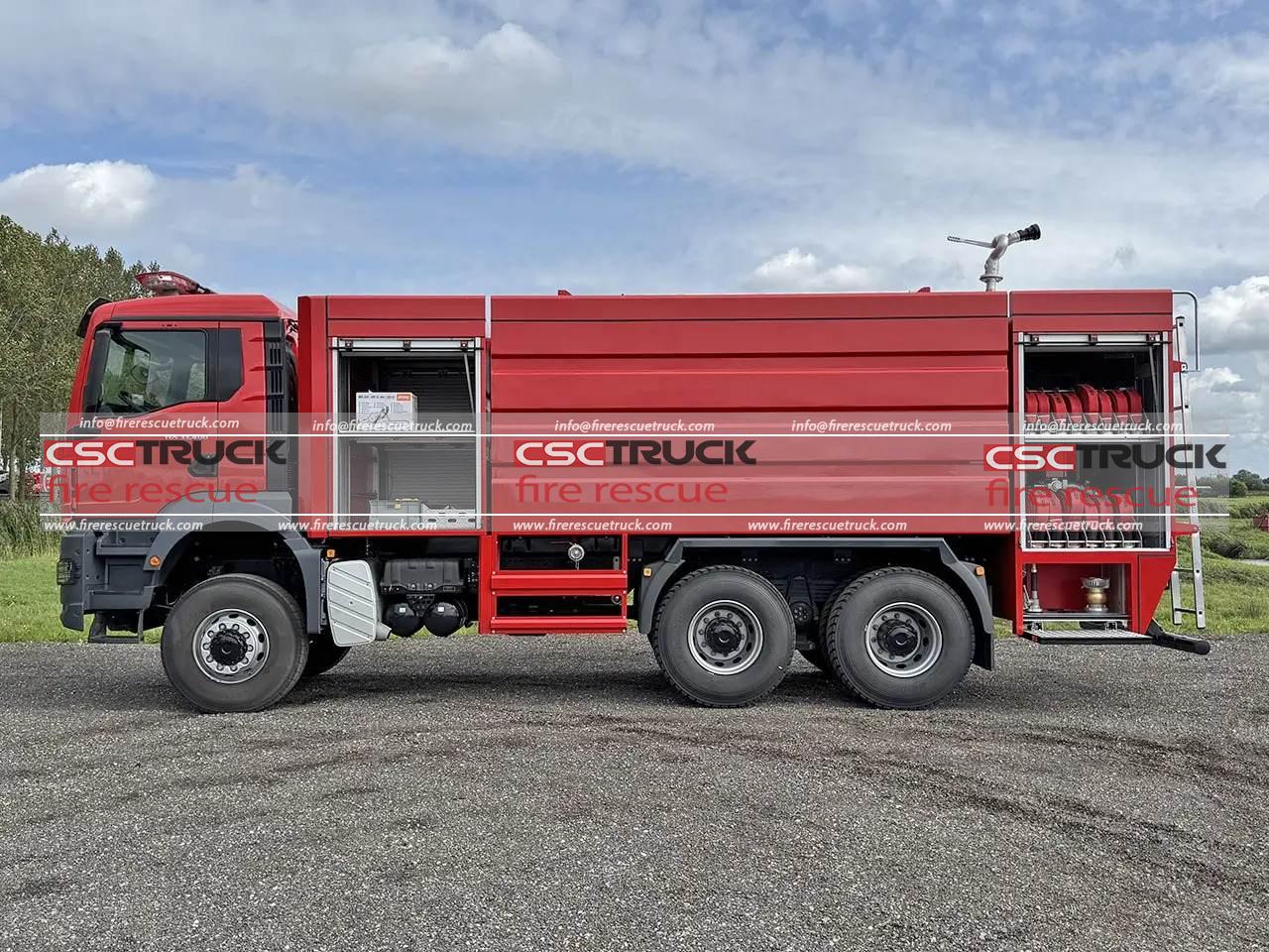 MAN 6WD 15000L Water Tanker Fire Vehicle (3)