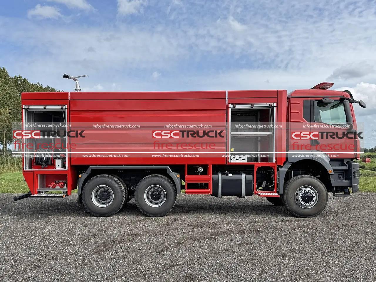 MAN 6WD 15000L Water Tanker Fire Vehicle (4)