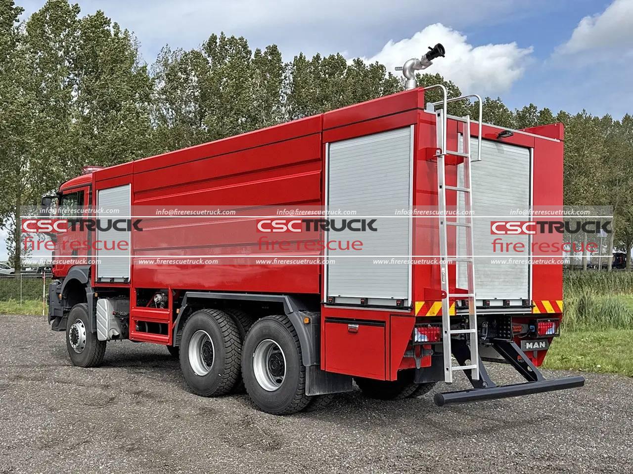 MAN 6WD 15000L Water Tanker Fire Vehicle (5)