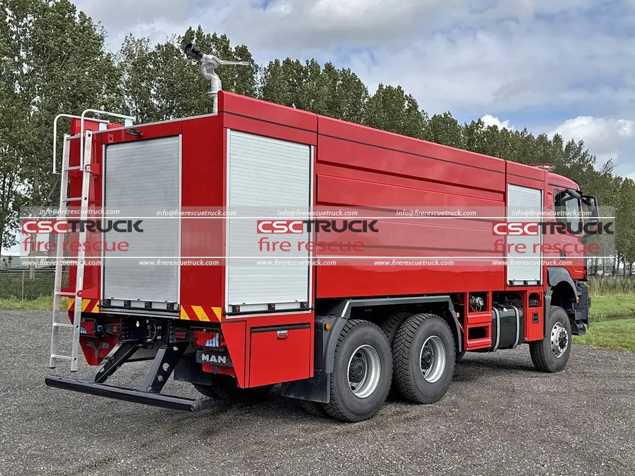 MAN 6WD 15000L Water Tanker Fire Vehicle (6)