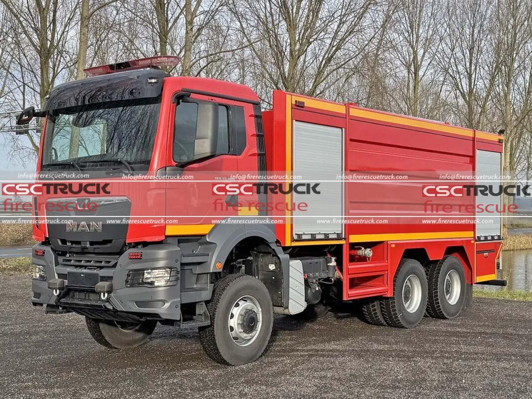 MAN 6x6 15000L Water Tender Fire Truck