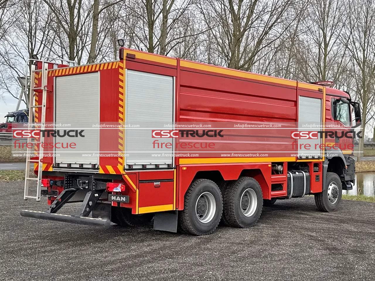 MAN 6x6 15000L Water Tender Fire Truck (4)