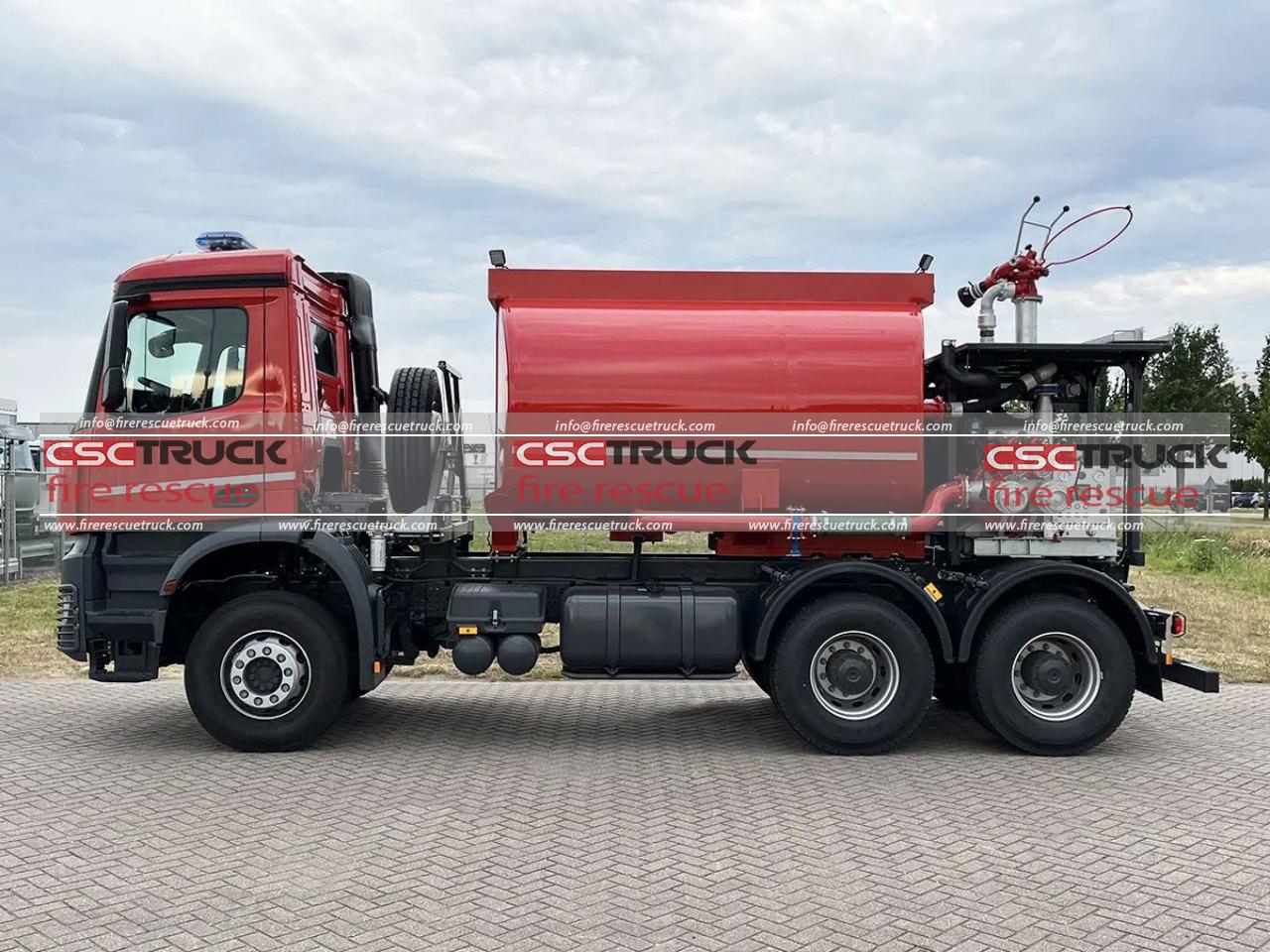Mercedes-Benz 10000L Water Tanker Fire Truck (2)