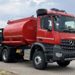 Does Water Tender Fire Truck Support High-pressure Firefighting? Mercedes-Benz 10000L Water Tanker Fire Truck (3)