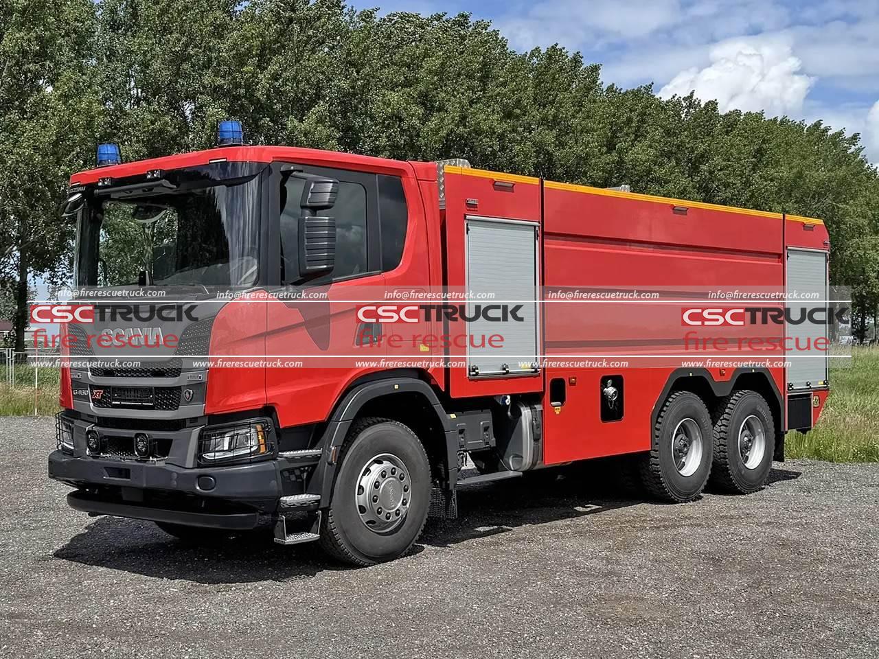 SCANIA 15000L Water Foam Tanker Fire Truck