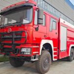 How Does a 6x6 Fire Truck Work? SHACMAN F3000 6x6 16000L Water Tanker Fire Truck (3)