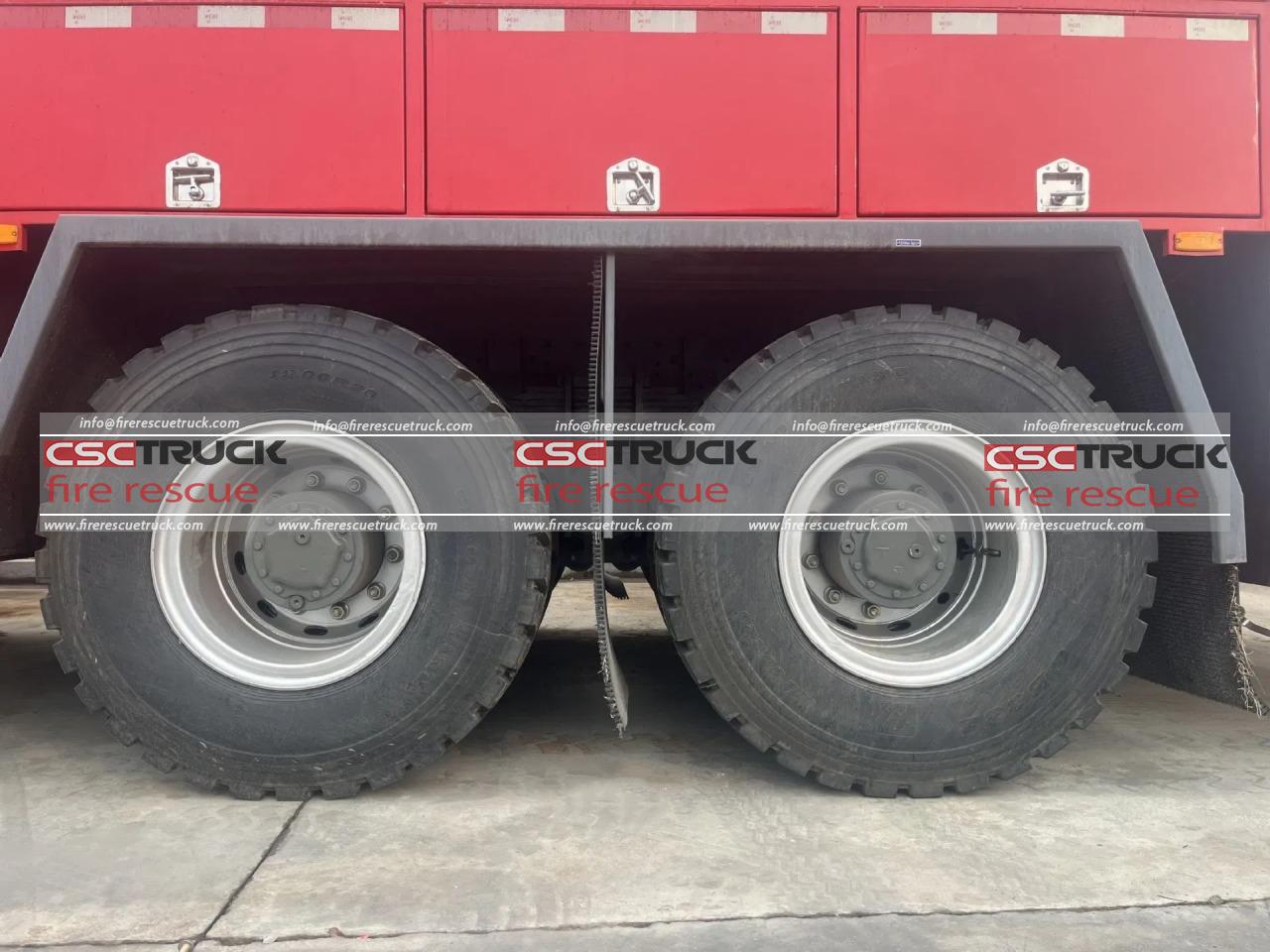 HOWO 6x6 10 CBM Water Tanker Fire Truck (5)