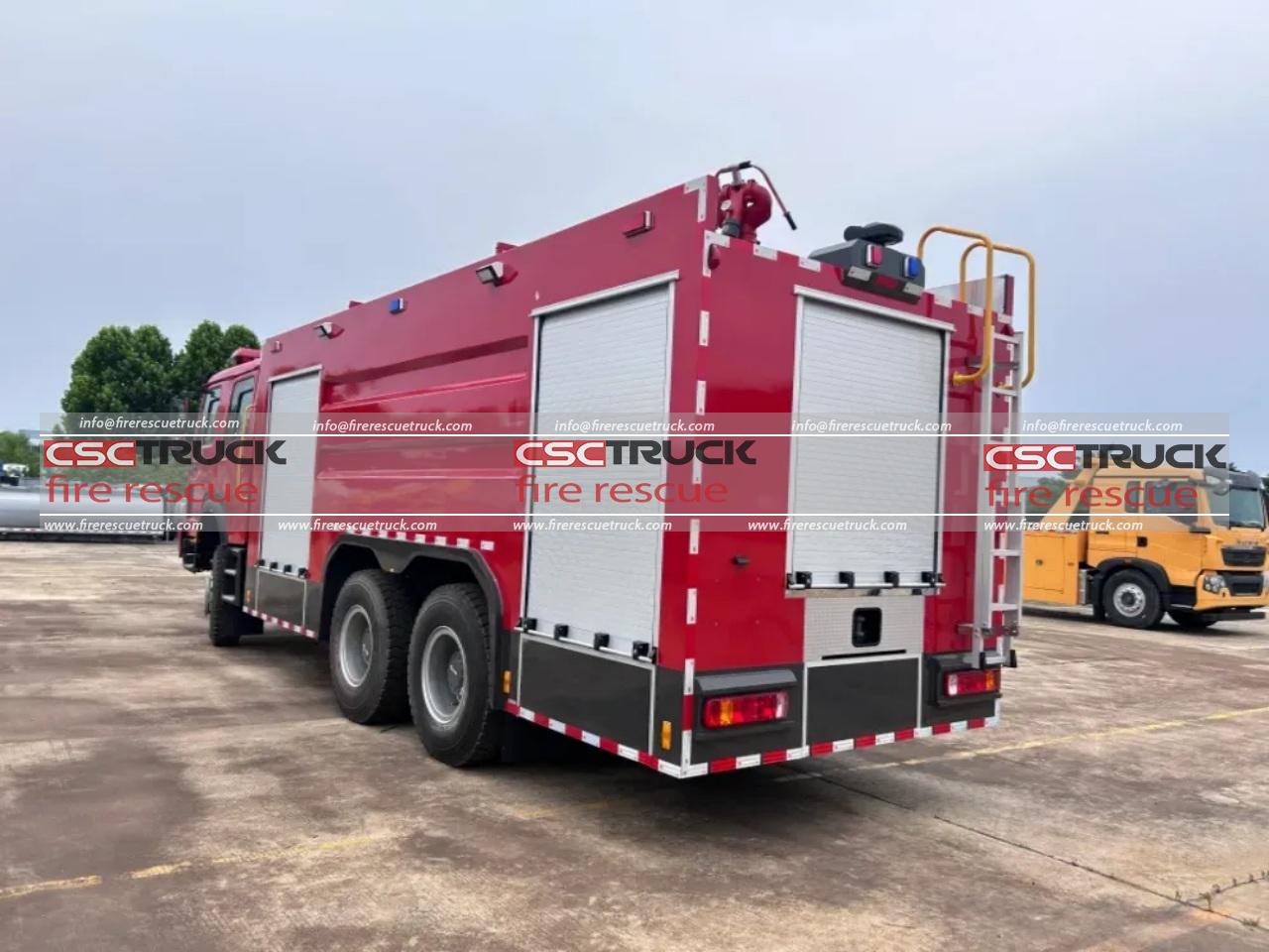 HOWO 6x6 15000L Fire Truck Water Tank (4)