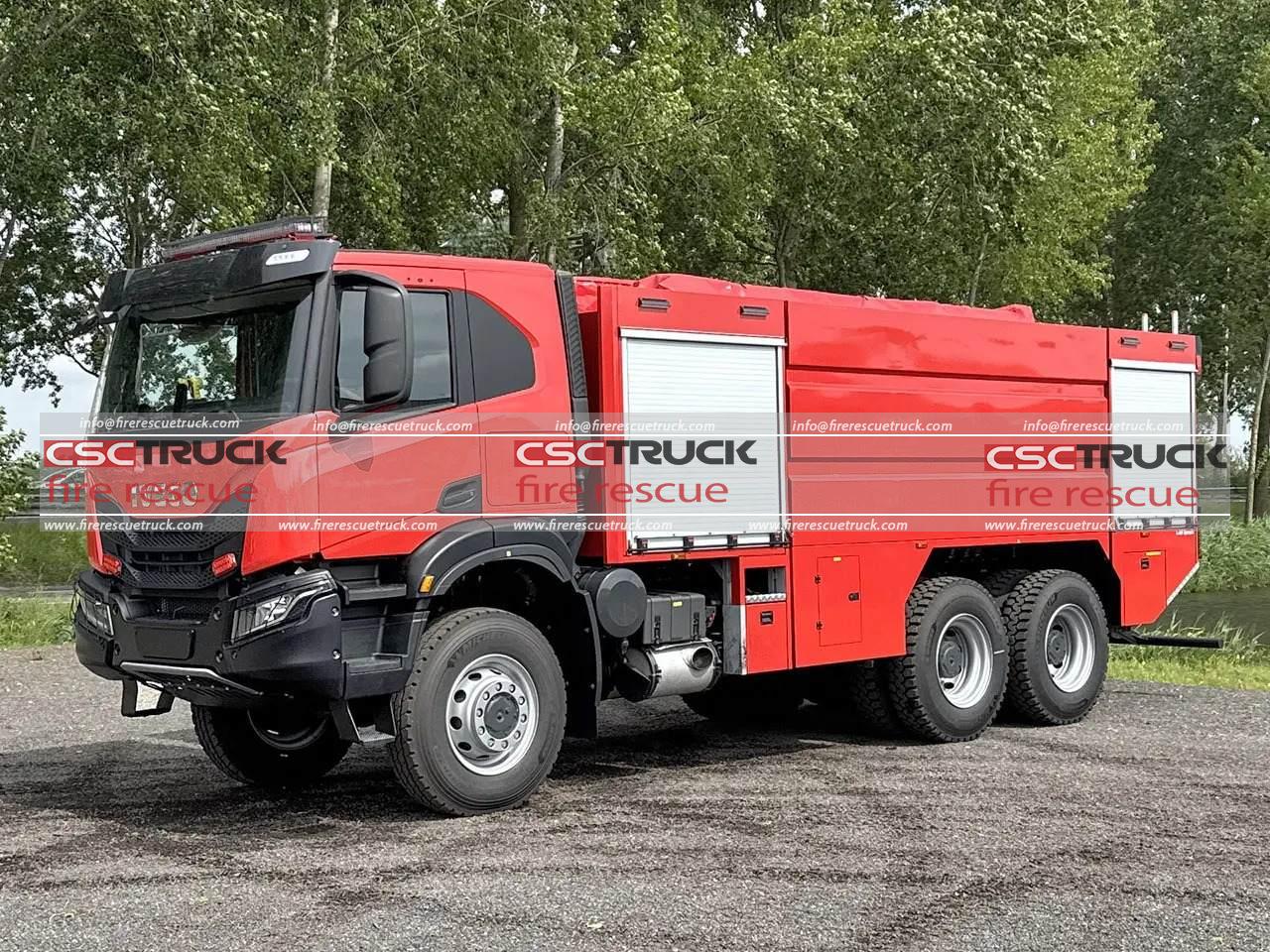 IVECO 6x6 13000L Water Foam Fire Vehicle