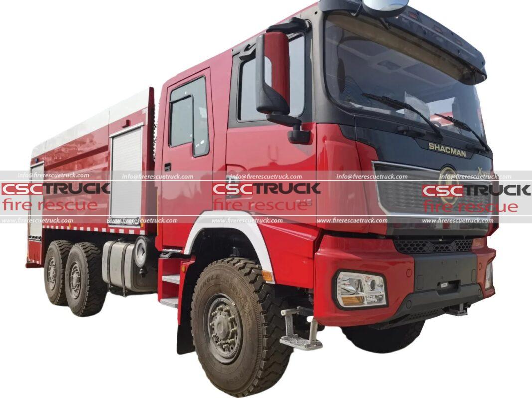SHACMAN X3000 6x6 10000L Pumper Fire Apparatus