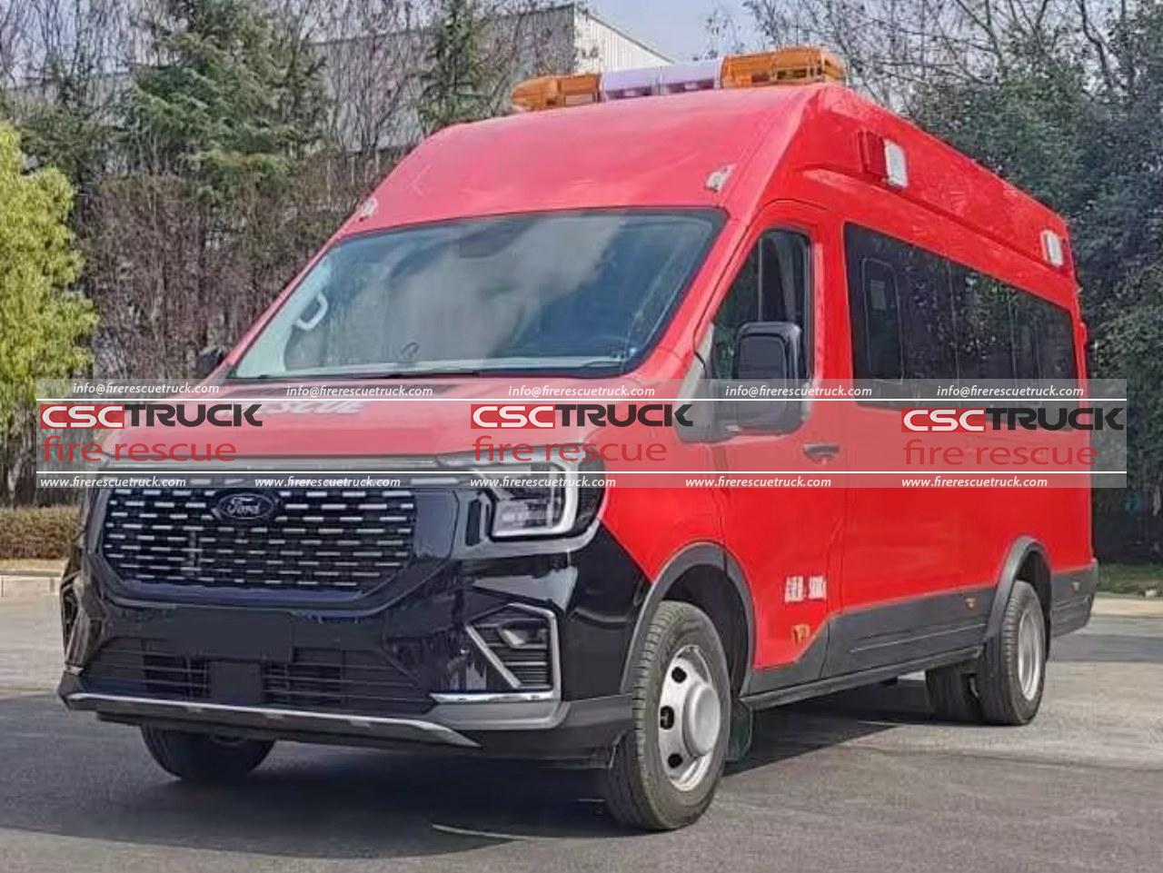 Ford 10-People Fire Rescue Van
