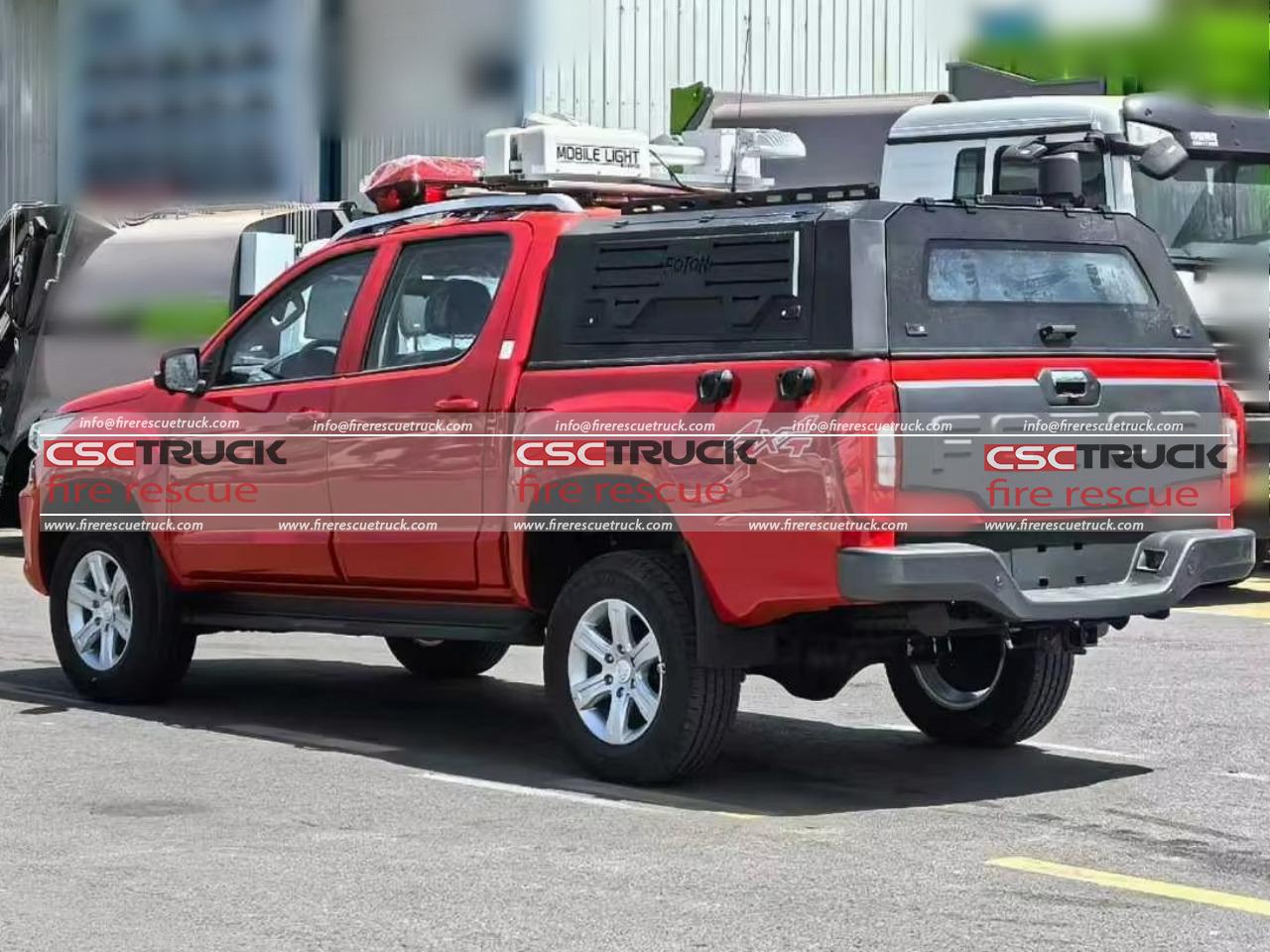 Foton 4x4 Pickup Fire Truck (3) Foton 4x4 Pickup Fire Truck (3)