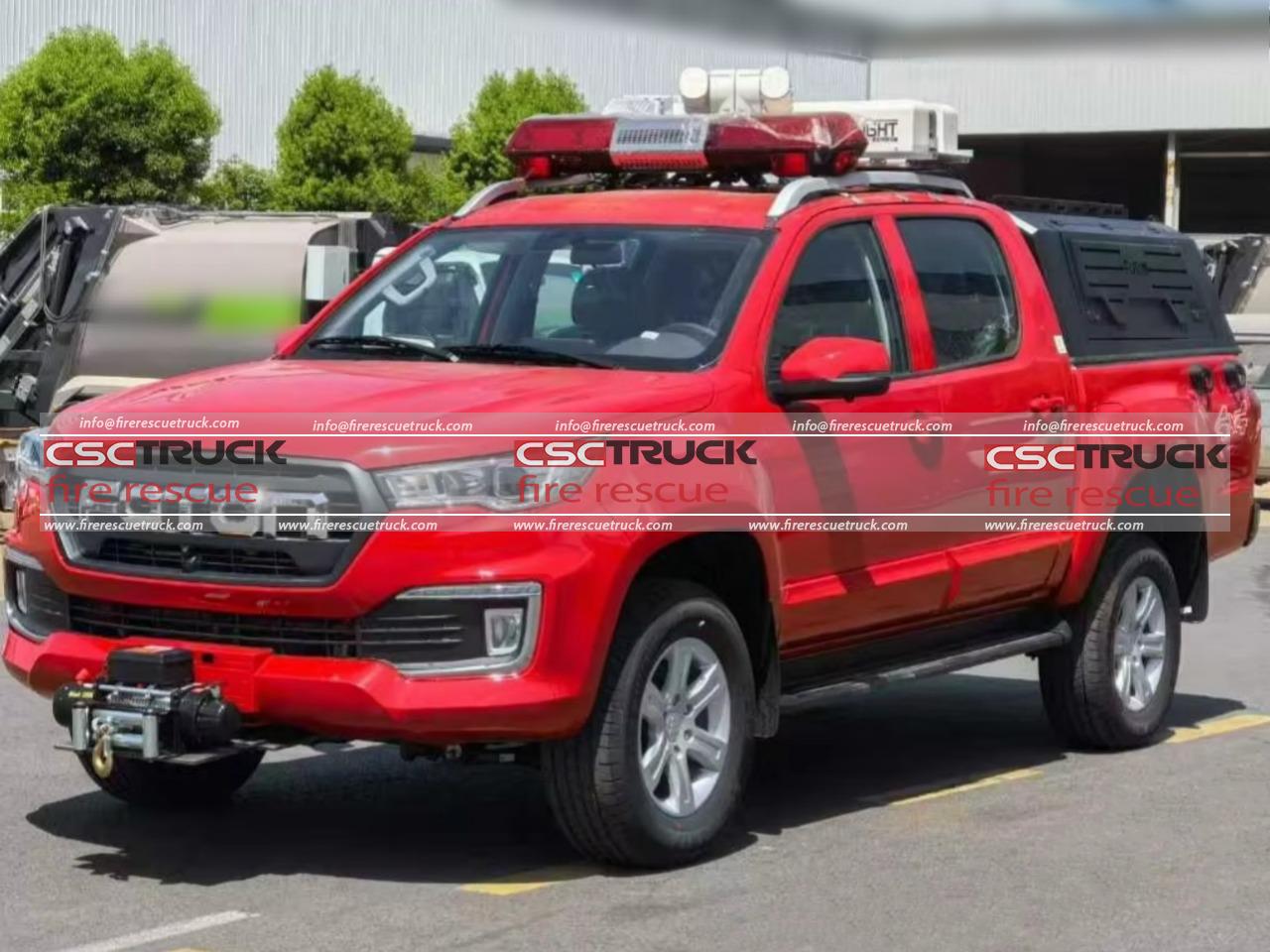 Foton 4x4 Pickup Fire Truck Foton 4x4 Pickup Fire Truck