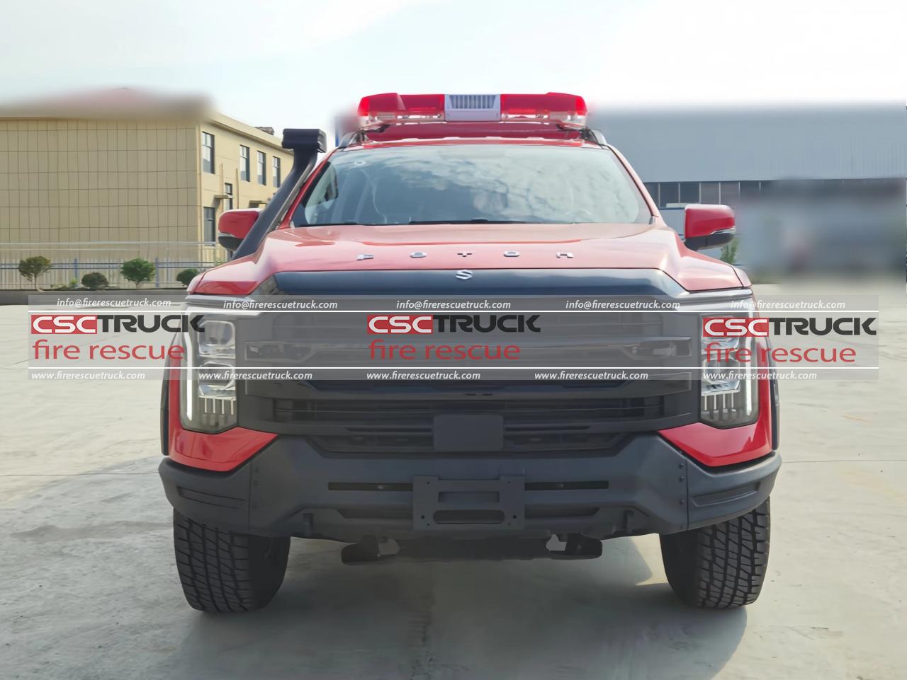 Foton 5-Seat Small Equipment Fire Truck (2)