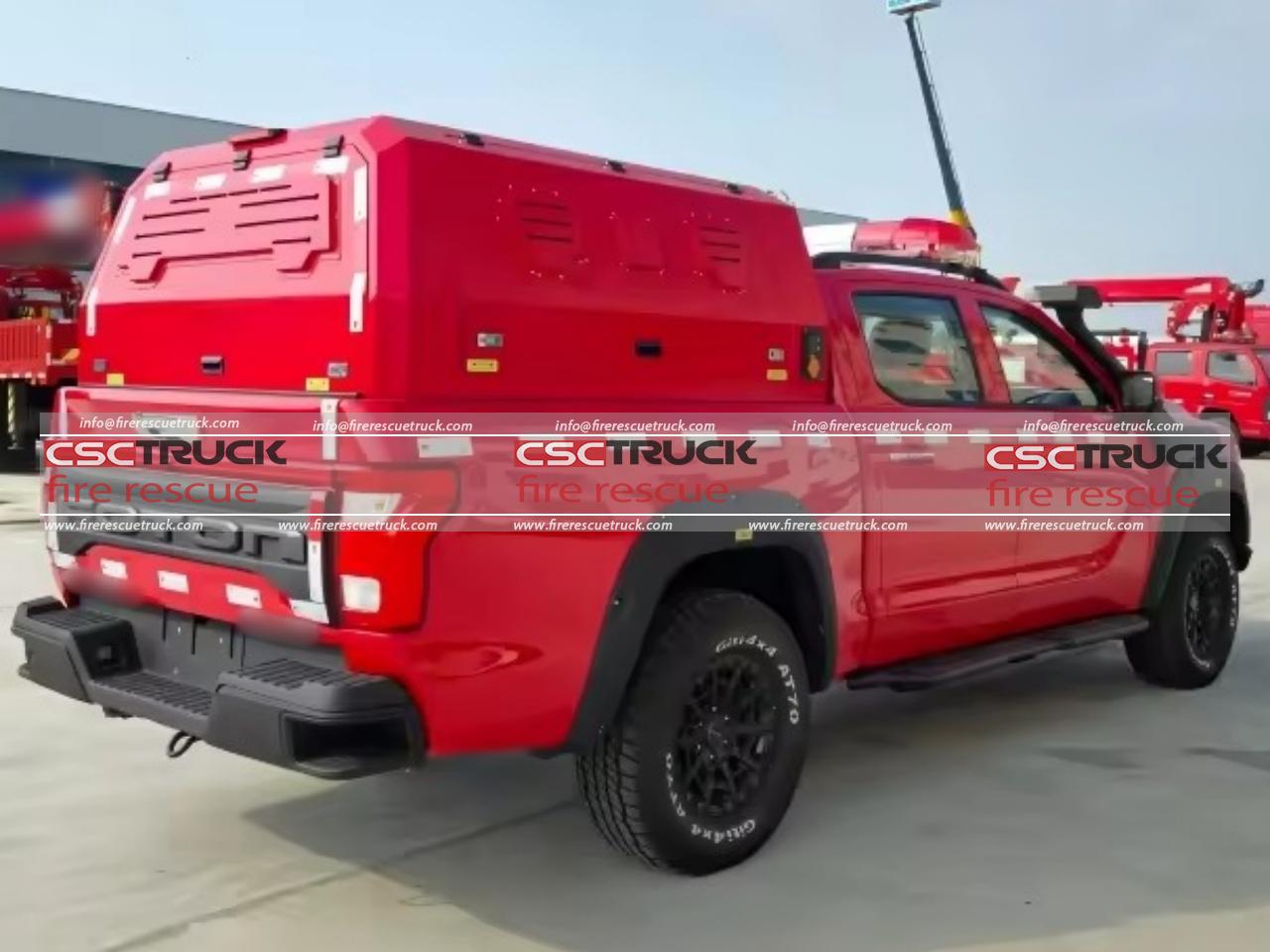 Foton 5-Seat Small Equipment Fire Truck (5) Foton 5-Seat Small Equipment Fire Truck (5)