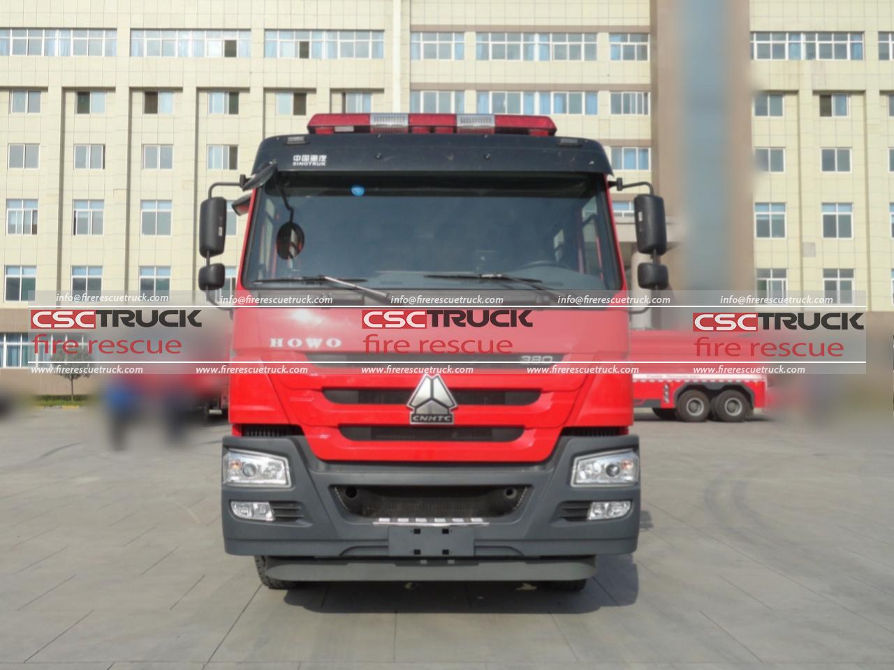 HOWO 60M Mobile Smoke Exhaust Fire Truck (3) HOWO 60M Mobile Smoke Exhaust Fire Truck (3)