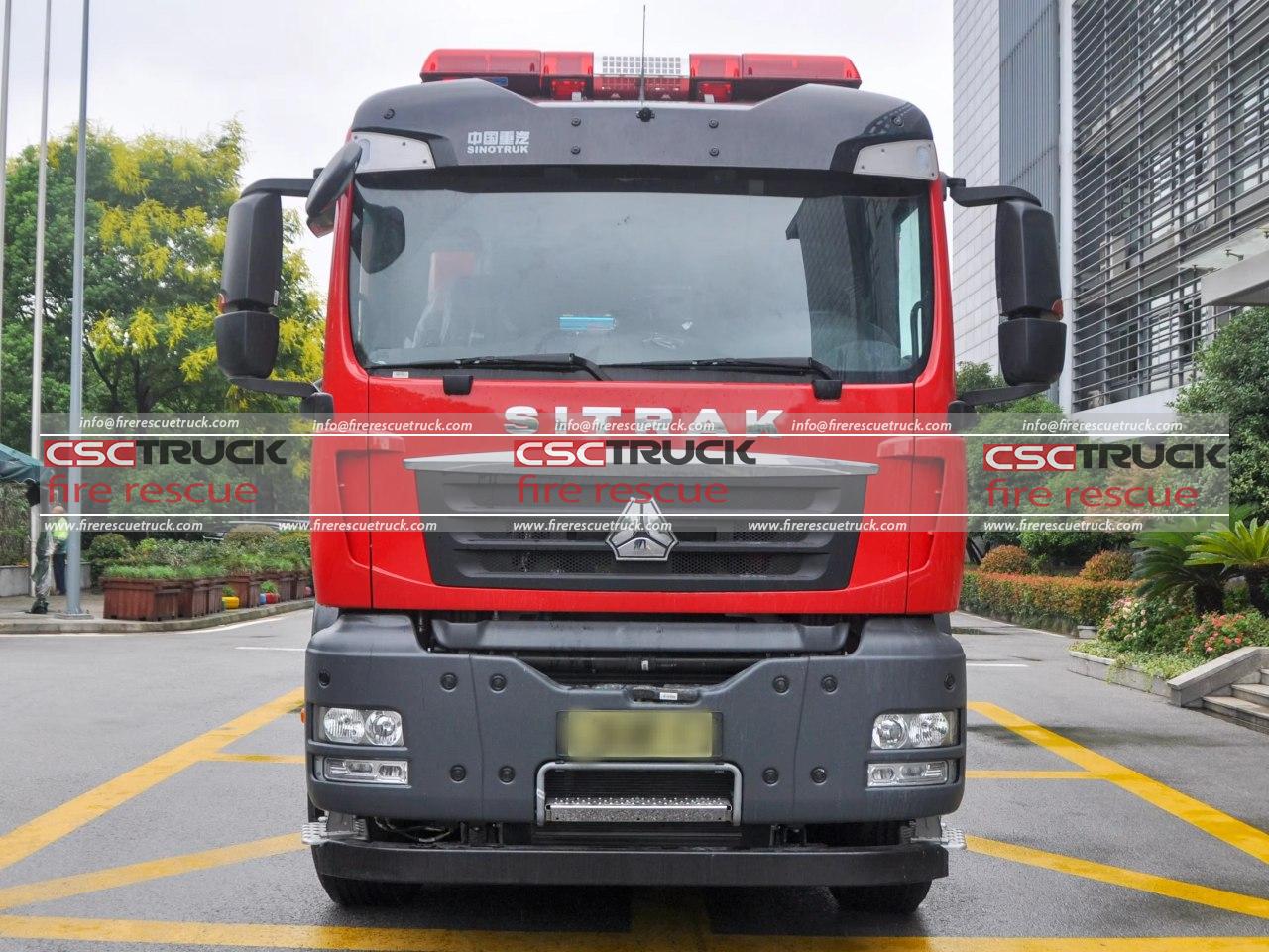 SITRAK 3t Dry Powder Tanker Fire Truck (2)