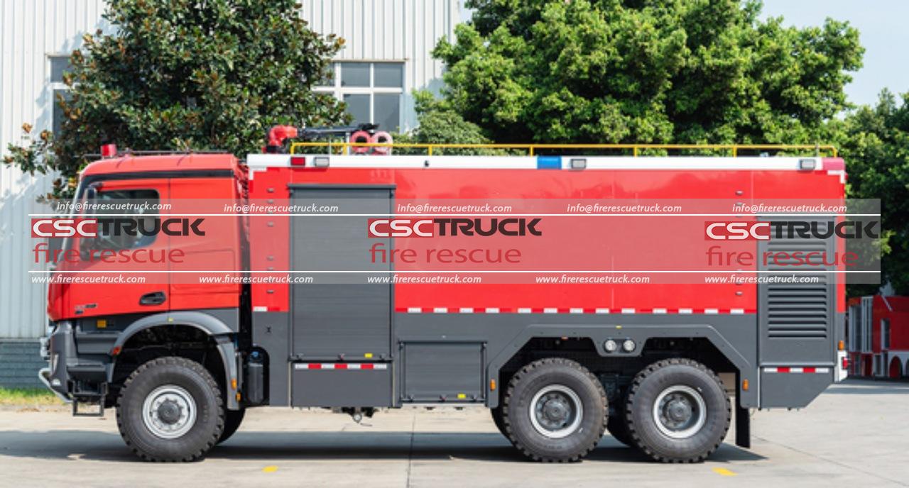 Benz 11000 Liters Airport Fire Fighting Truck (4)