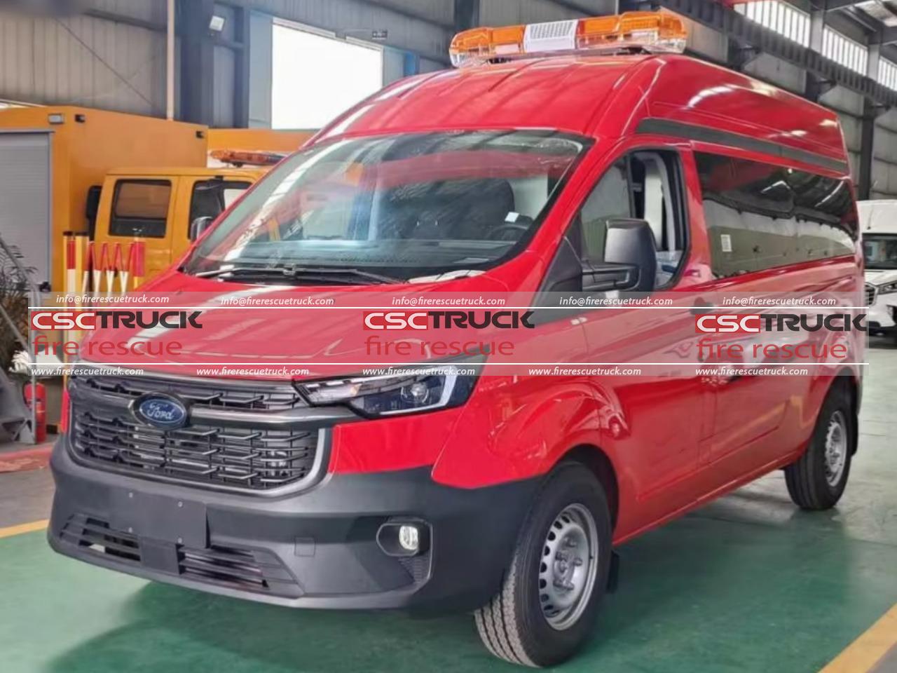 Ford 7-People Fire Rescue Van Ford 7-People Fire Rescue Van