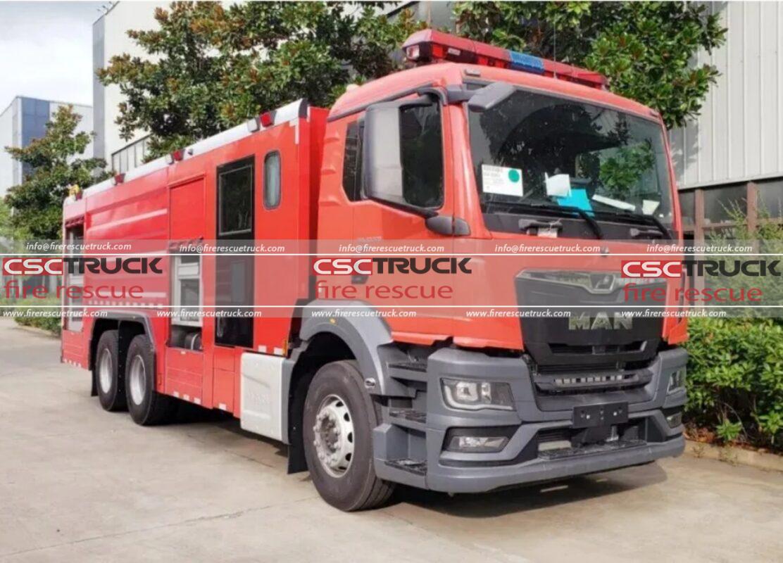 MAN 10 Wheelers 8000L Aircraft Fire Truck (2)