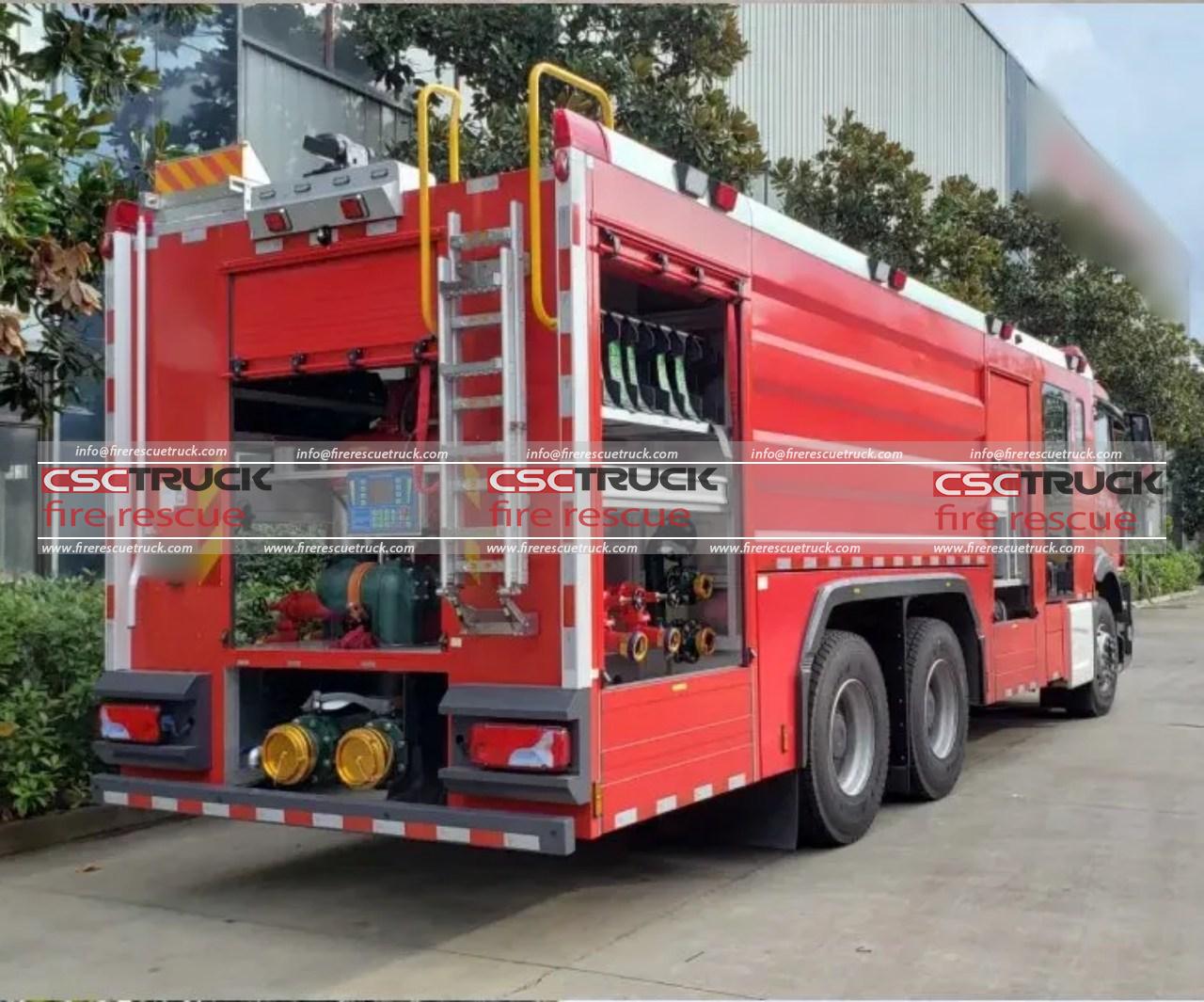 MAN 10 Wheelers 8000L Aircraft Fire Truck (6)