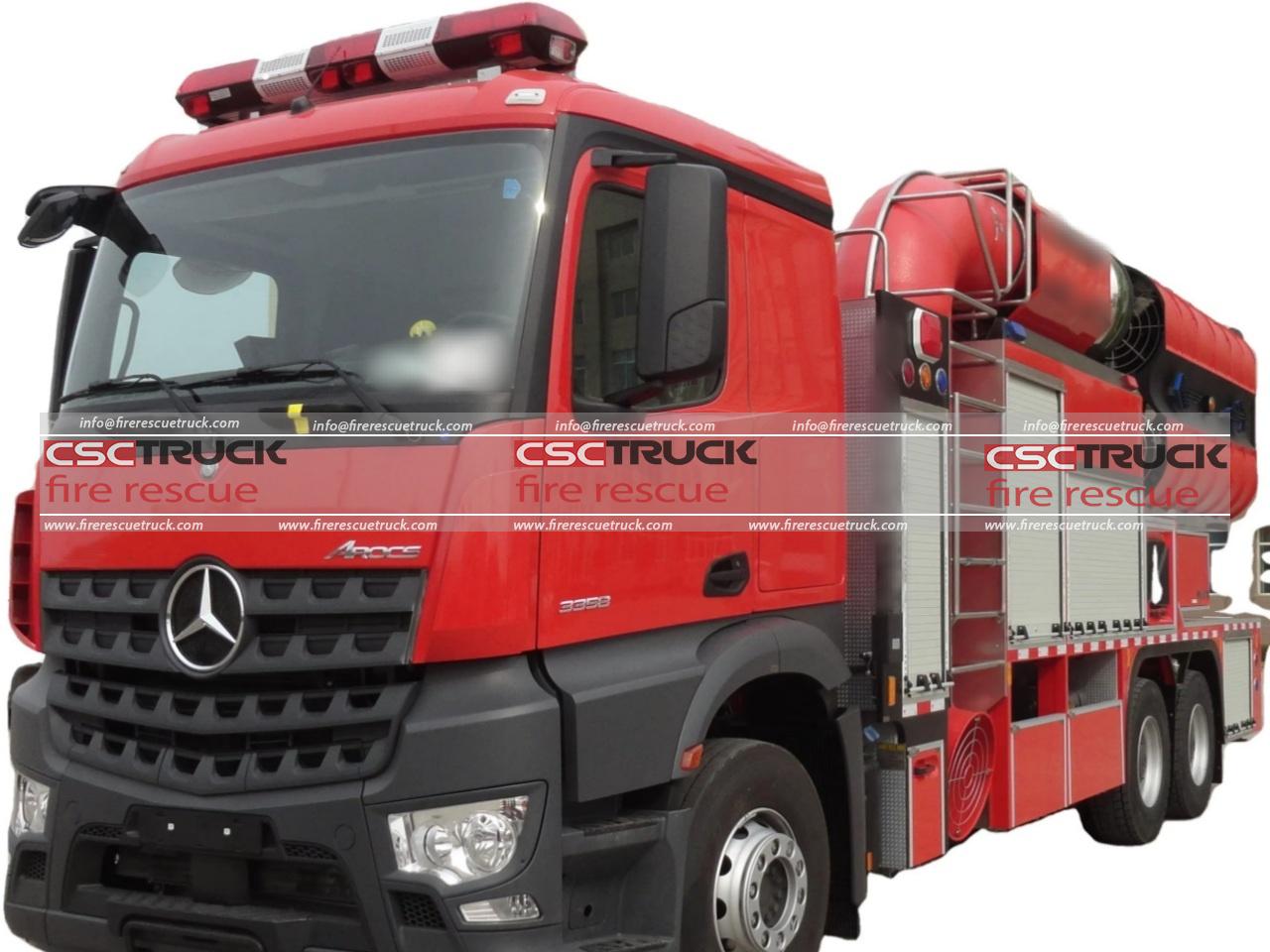 Mercedes Benz 80M Ventilation Fire Vehicle