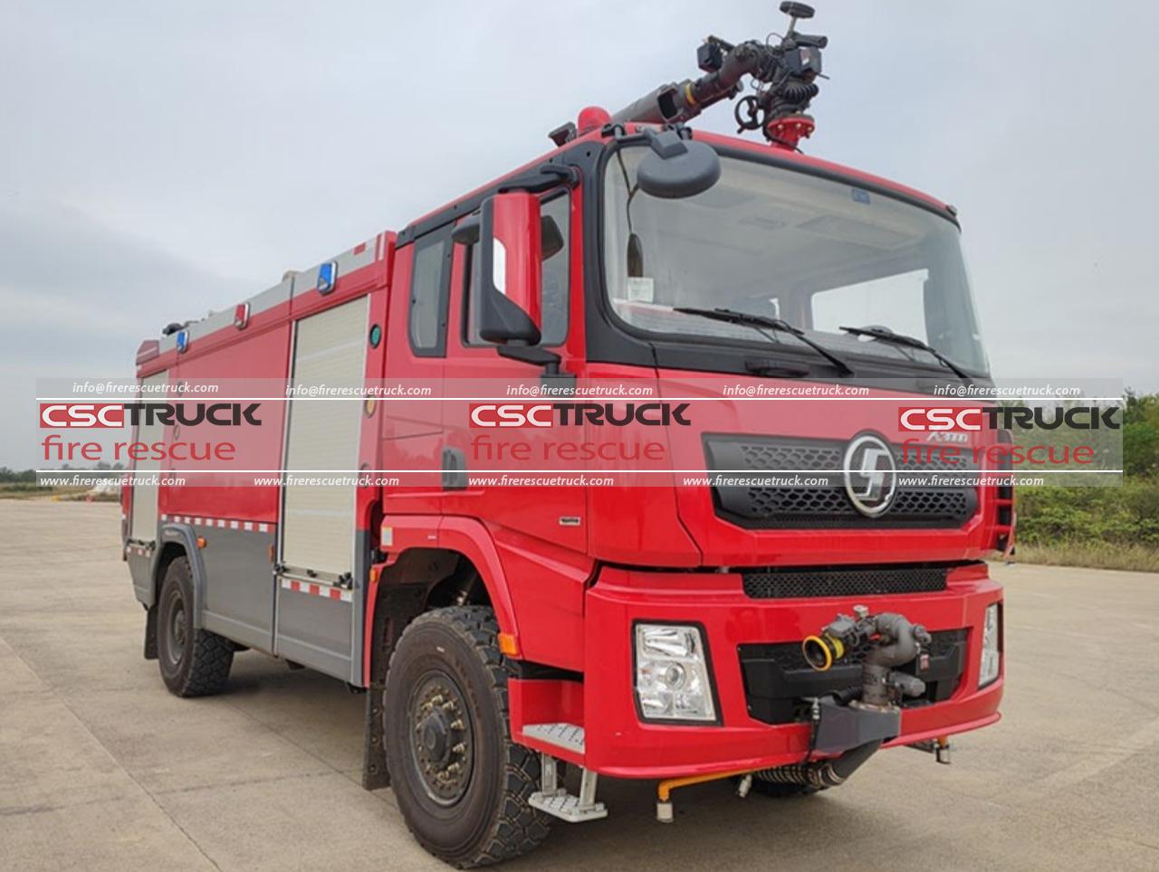 SHACMAN X3000 4x4 6CBM ARFF Fire Engine