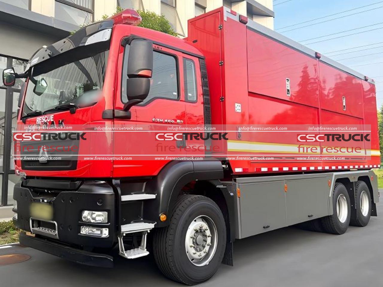 SITRAK 10 Wheelers 20T Swap Body Fire Vehicle SITRAK 10 Wheelers 20T Swap Body Fire Vehicle
