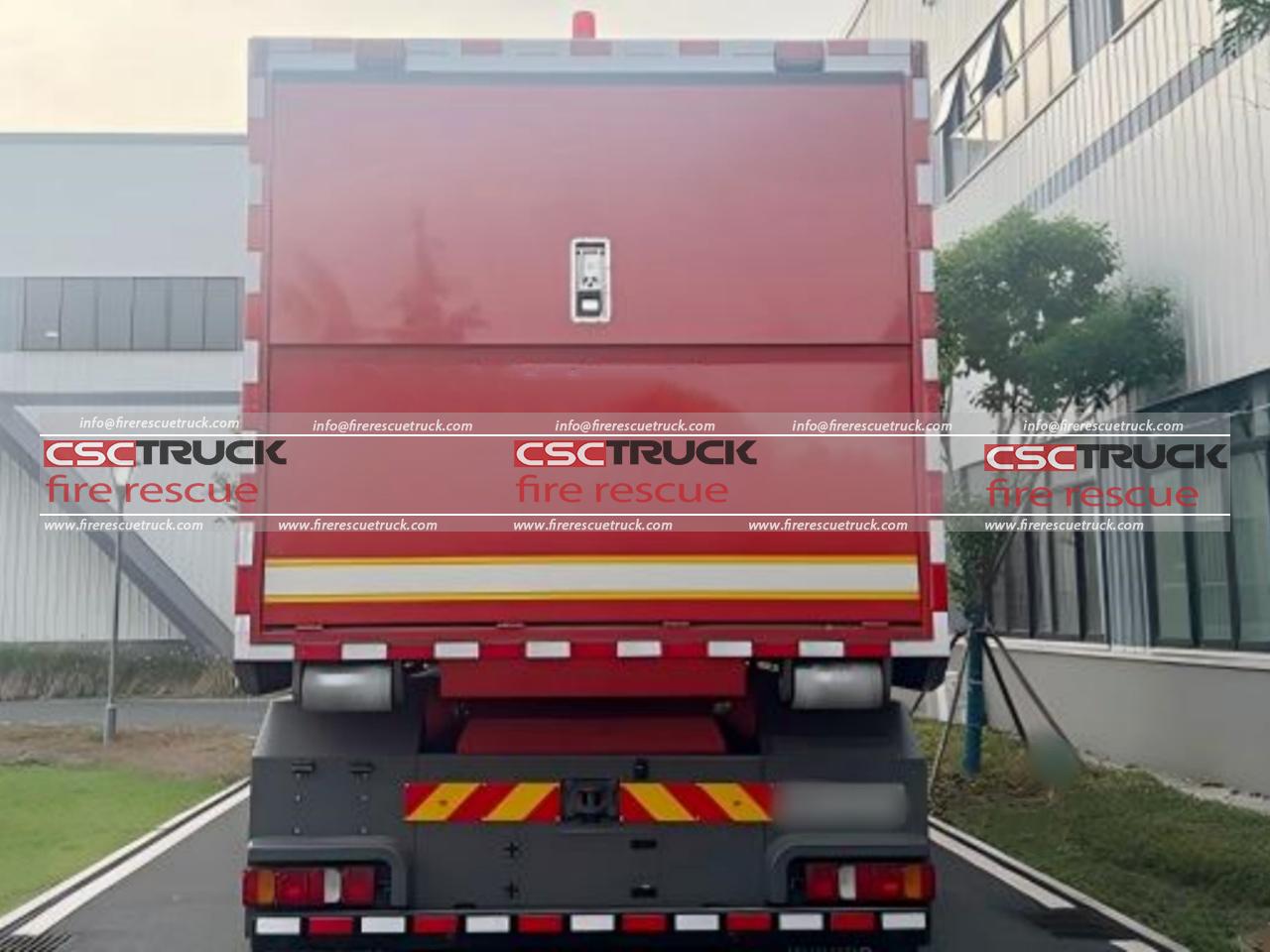 SITRAK 10 Wheelers 20T Swap Body Fire Vehicle (3) SITRAK 10 Wheelers 20T Swap Body Fire Vehicle (3)